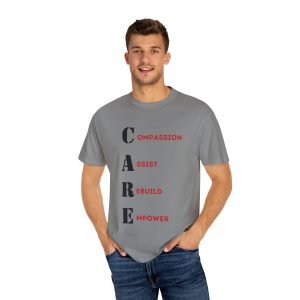 COMPASSION, ASSIST, REBUILD, EMPOWER
