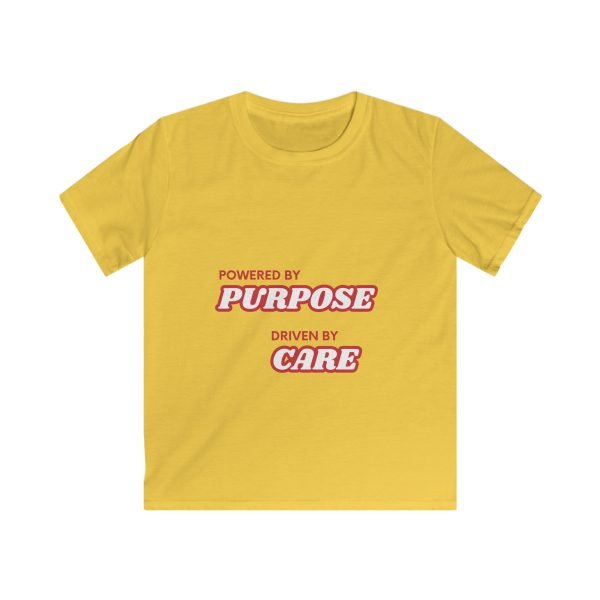 Kids Purpose & Care Tee - Empowering Messages for Young Hearts - Image 13