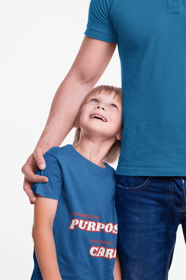 Kids Purpose & Care Tee - Empowering Messages for Young Hearts - Image 6