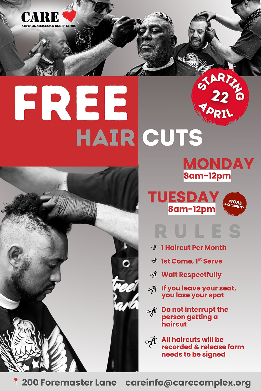Free Hair Cuts