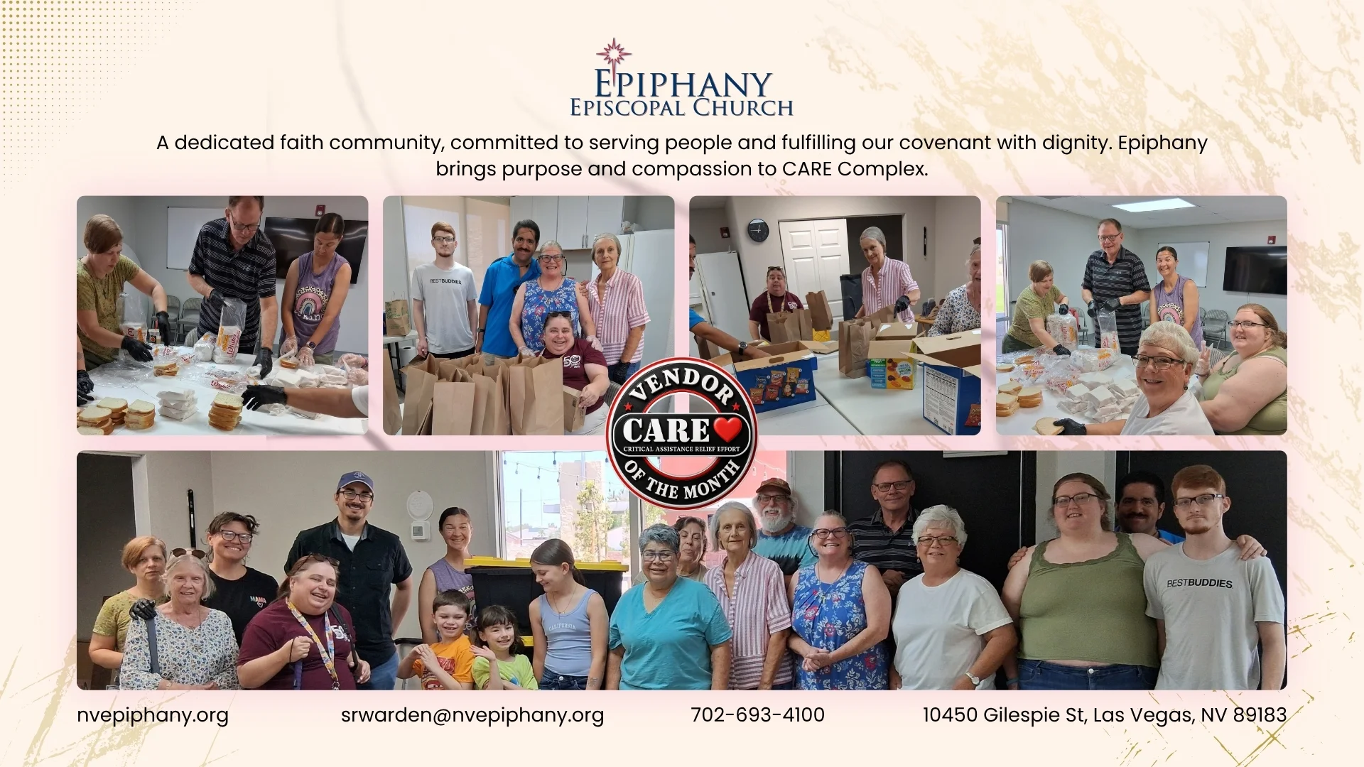 Vendor Highlight - Epiphany Episcopal Church